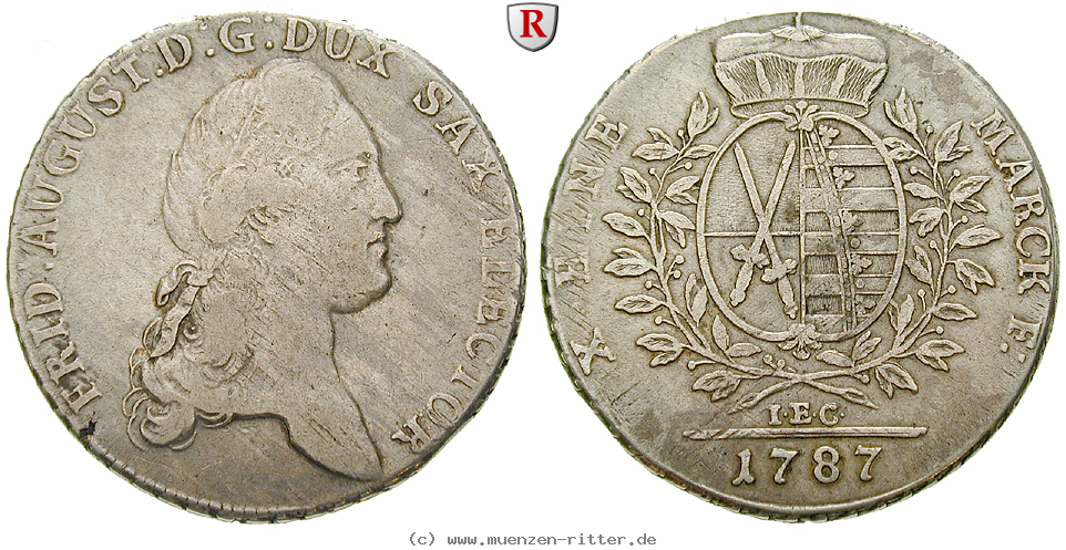 Klicken Sie auf das Bild um es auf Ihrem Rechner zu speichern sachsen-friedrich-august-iii-konventionstaler/50666.jpg