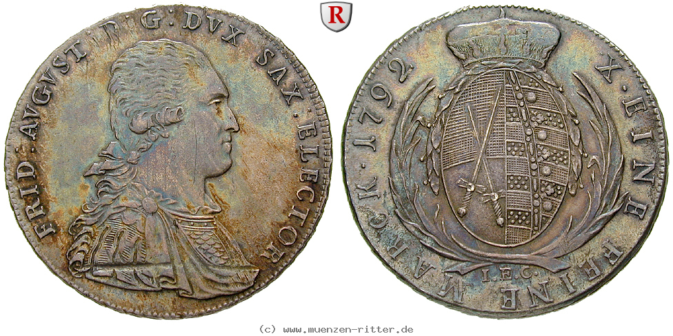 Klicken Sie auf das Bild um es auf Ihrem Rechner zu speichern sachsen-friedrich-august-iii-konventionstaler/75607.jpg