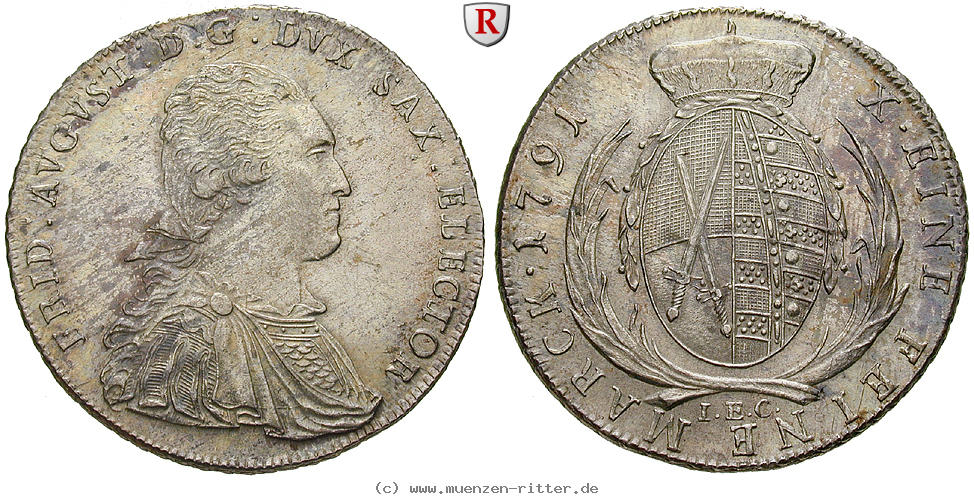 Klicken Sie auf das Bild um es auf Ihrem Rechner zu speichern sachsen-friedrich-august-iii-konventionstaler/76224.jpg