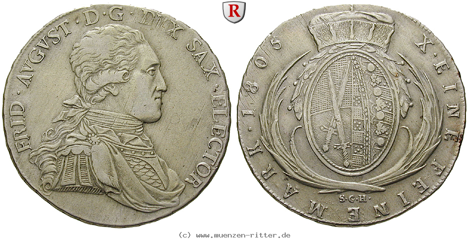 Klicken Sie auf das Bild um es auf Ihrem Rechner zu speichern sachsen-friedrich-august-iii-konventionstaler/82379.jpg