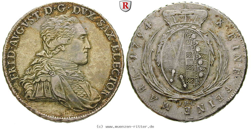 Klicken Sie auf das Bild um es auf Ihrem Rechner zu speichern sachsen-friedrich-august-iii-konventionstaler/82435.jpg