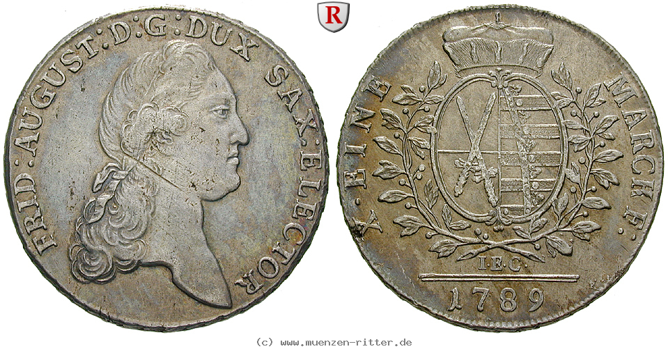 Klicken Sie auf das Bild um es auf Ihrem Rechner zu speichern sachsen-friedrich-august-iii-konventionstaler/82677.jpg