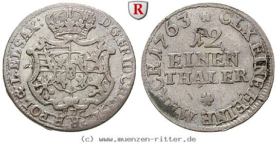 Klicken Sie auf das Bild um es auf Ihrem Rechner zu speichern sachsen-friedrich-christian-1-12-taler/14653.jpg