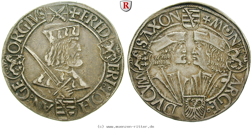 Klicken Sie auf das Bild um es auf Ihrem Rechner zu speichern sachsen-friedrich-iii--johann-georg-guldengroschen/50729.jpg