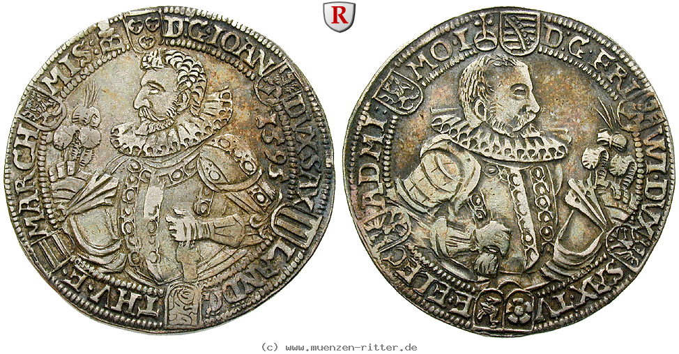 Klicken Sie auf das Bild um es auf Ihrem Rechner zu speichern sachsen-friedrich-wilhelm-und-johann-reichstaler/52414.jpg