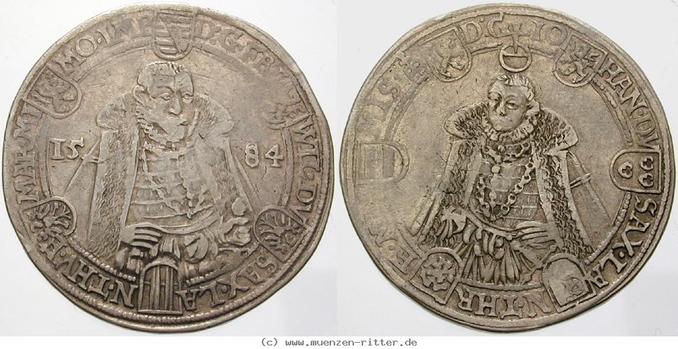 Klicken Sie auf das Bild um es auf Ihrem Rechner zu speichern sachsen-friedrich-wilhelm-und-johann-taler/eadt6757.jpg