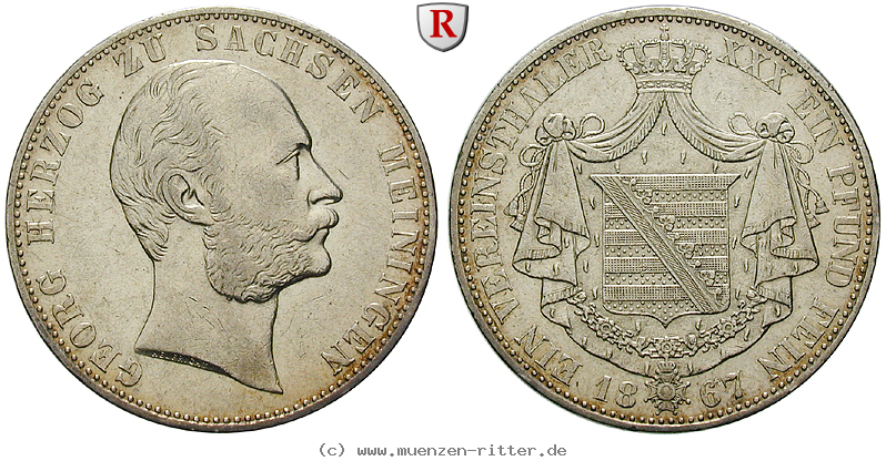 Klicken Sie auf das Bild um es auf Ihrem Rechner zu speichern sachsen-georg-ii-vereinstaler/88319.jpg