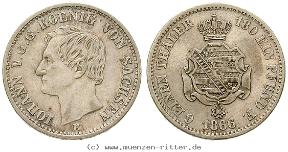 Klicken Sie auf das Bild um es auf Ihrem Rechner zu speichern sachsen-johann-1-6-taler/49939.jpg