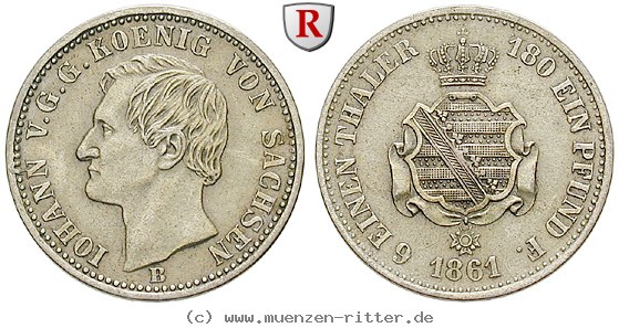 Klicken Sie auf das Bild um es auf Ihrem Rechner zu speichern sachsen-johann-1-6-taler/85167.jpg