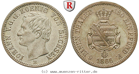 Klicken Sie auf das Bild um es auf Ihrem Rechner zu speichern sachsen-johann-1-6-taler/85169.jpg