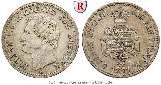 Klicken Sie auf das Bild um es auf Ihrem Rechner zu speichern sachsen-johann-1-6-taler/89210.jpg
