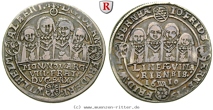 Klicken Sie auf das Bild um es auf Ihrem Rechner zu speichern sachsen-johann-ernst-und-7-brueder-1-4-taler/77914.jpg