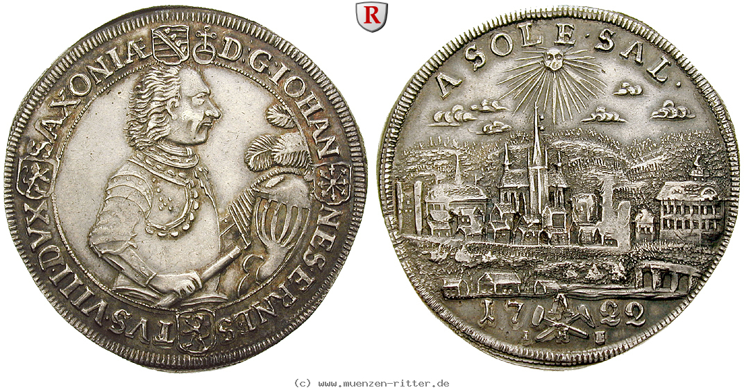 Klicken Sie auf das Bild um es auf Ihrem Rechner zu speichern sachsen-johann-ernst-viii-taler/53681.jpg