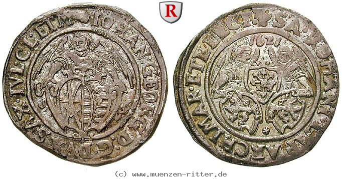 Klicken Sie auf das Bild um es auf Ihrem Rechner zu speichern sachsen-johann-georg-i-40-groschen/80568.jpg