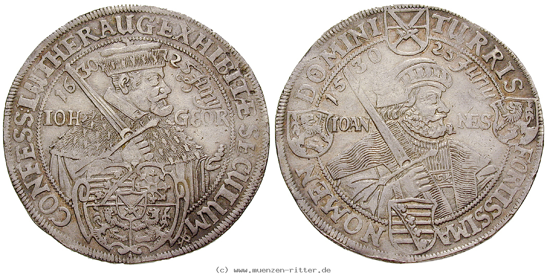 Klicken Sie auf das Bild um es auf Ihrem Rechner zu speichern sachsen-johann-georg-i-reichstaler/21314.jpg