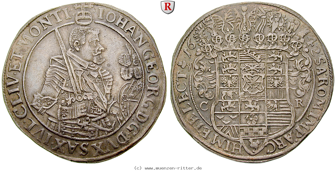 Klicken Sie auf das Bild um es auf Ihrem Rechner zu speichern sachsen-johann-georg-i-reichstaler/54397.jpg