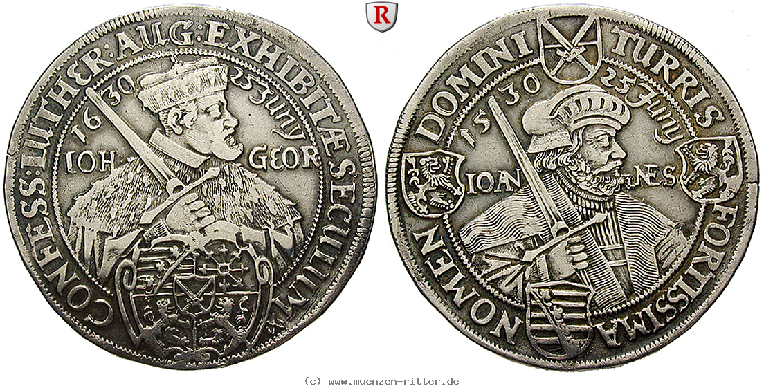 Klicken Sie auf das Bild um es auf Ihrem Rechner zu speichern sachsen-johann-georg-i-reichstaler/72471.jpg