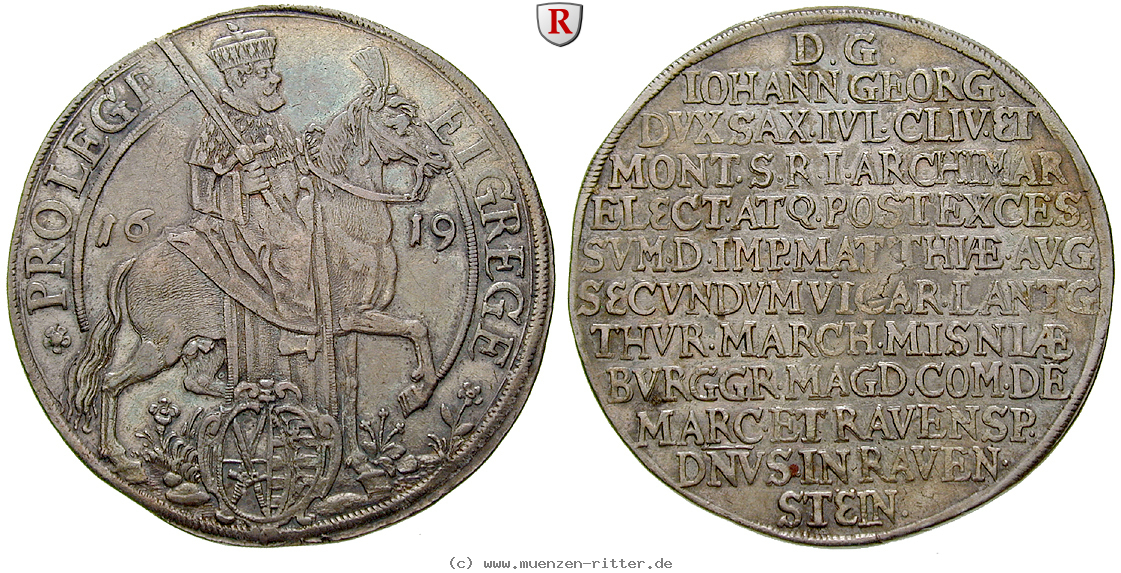 Klicken Sie auf das Bild um es auf Ihrem Rechner zu speichern sachsen-johann-georg-i-reichstaler/75554.jpg