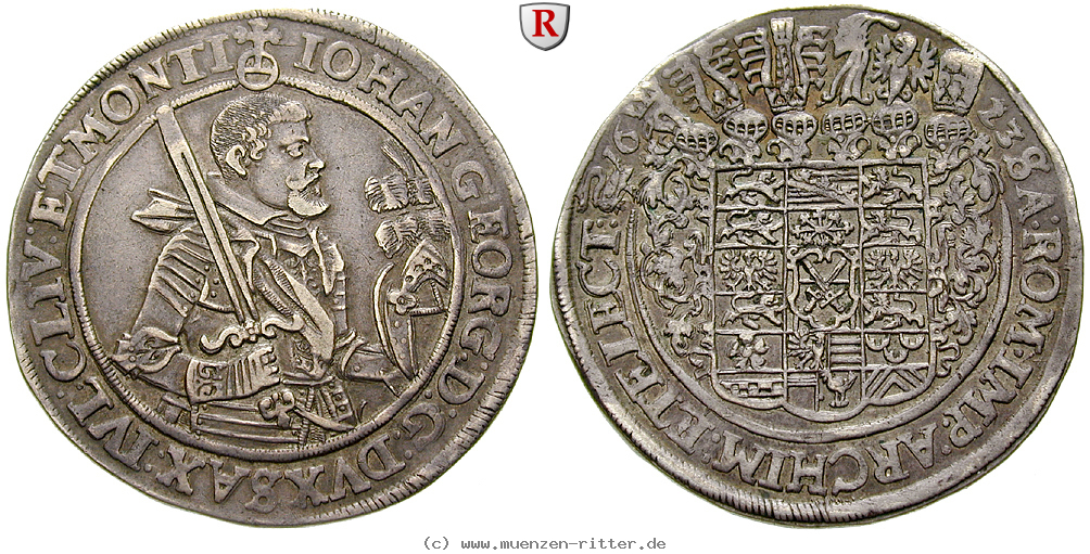 Klicken Sie auf das Bild um es auf Ihrem Rechner zu speichern sachsen-johann-georg-i-reichstaler/93050.jpg