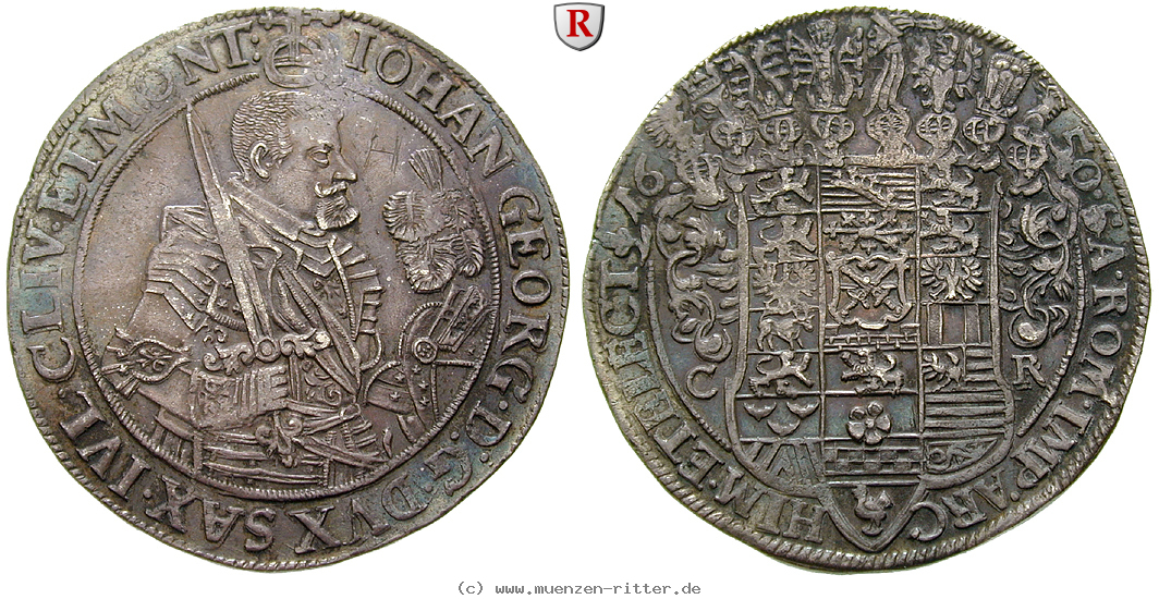 Klicken Sie auf das Bild um es auf Ihrem Rechner zu speichern sachsen-johann-georg-i-reichstaler/94271.jpg