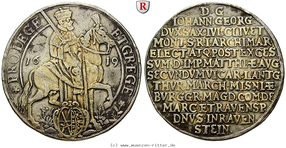 Klicken Sie auf das Bild um es auf Ihrem Rechner zu speichern sachsen-johann-georg-i-reichstaler/96833.jpg