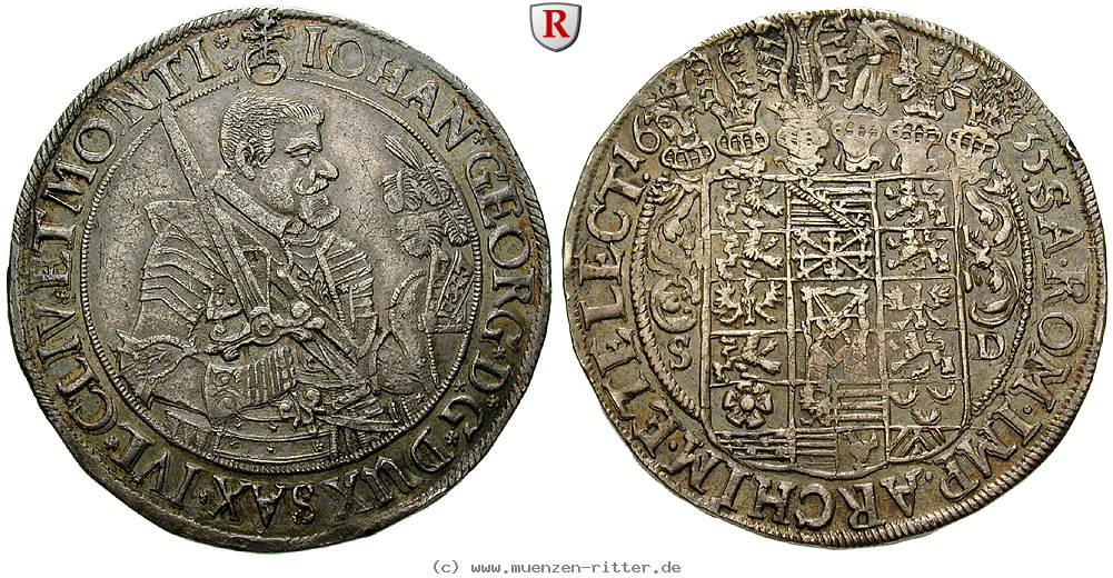 Klicken Sie auf das Bild um es auf Ihrem Rechner zu speichern sachsen-johann-georg-i-reichstaler/98494.jpg