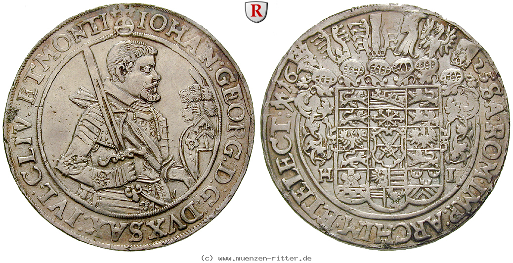 Klicken Sie auf das Bild um es auf Ihrem Rechner zu speichern sachsen-johann-georg-i-taler/27116.jpg