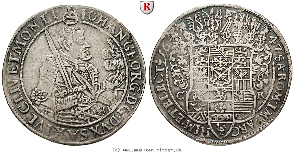 Klicken Sie auf das Bild um es auf Ihrem Rechner zu speichern sachsen-johann-georg-i-taler/74388.jpg