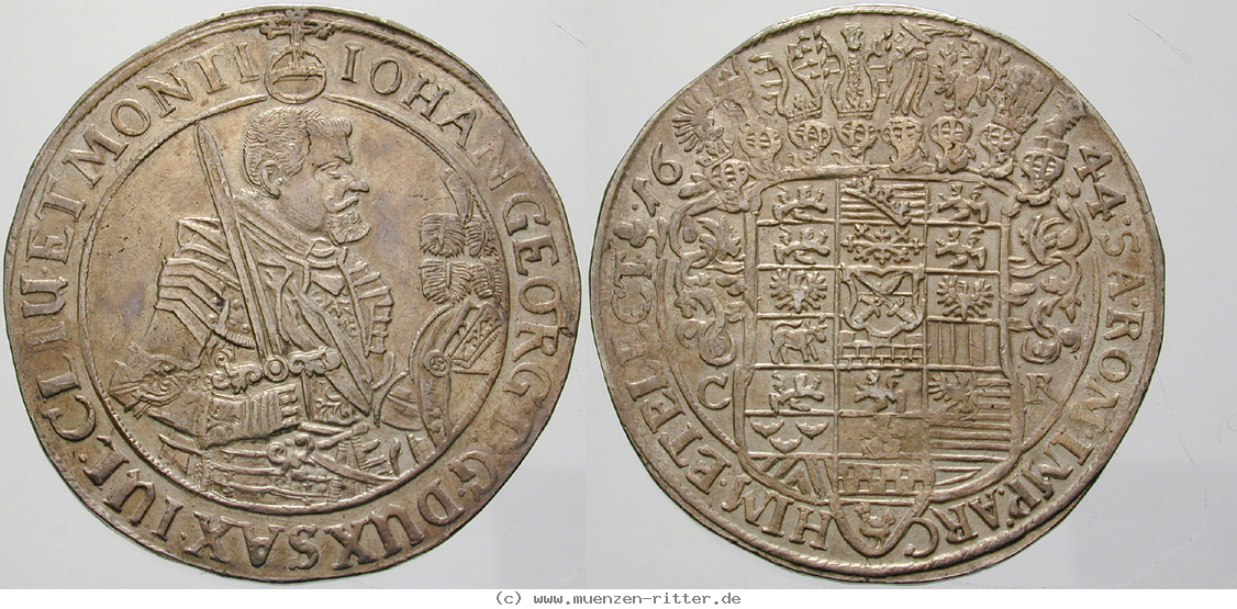 Klicken Sie auf das Bild um es auf Ihrem Rechner zu speichern sachsen-johann-georg-i-taler/eadt6747.jpg