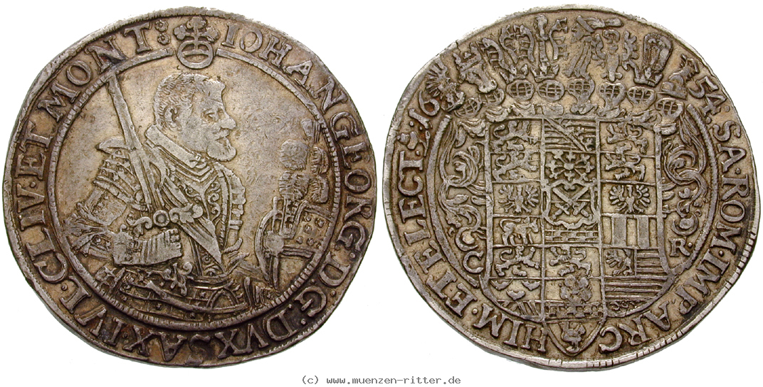Klicken Sie auf das Bild um es auf Ihrem Rechner zu speichern sachsen-johann-georg-i-taler/eadt8528.jpg