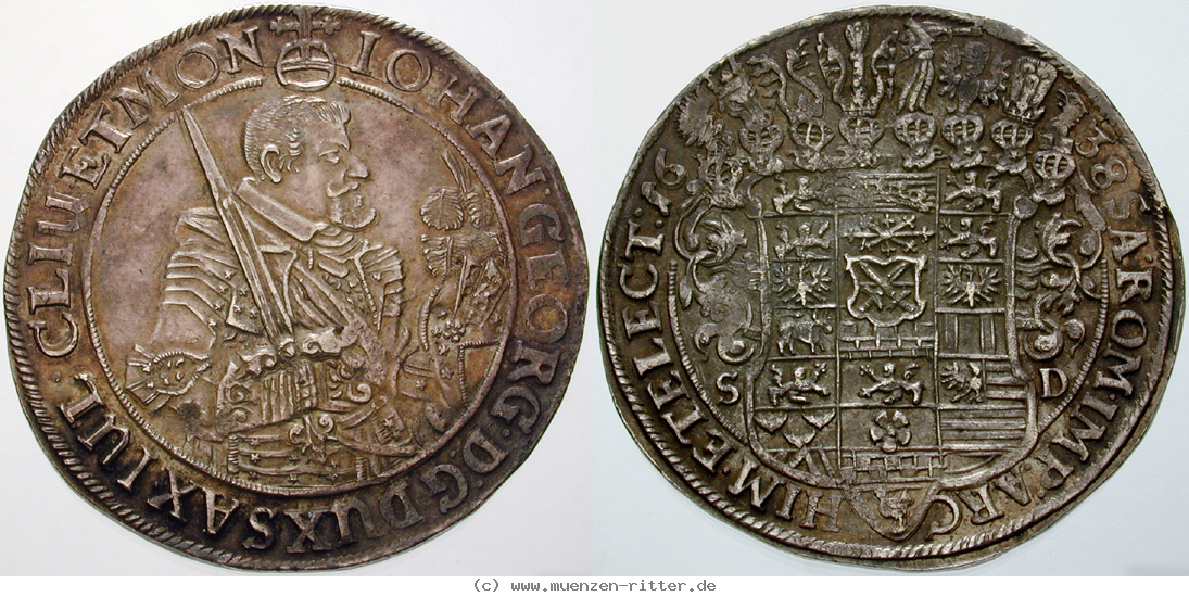 Klicken Sie auf das Bild um es auf Ihrem Rechner zu speichern sachsen-johann-georg-i-taler/eadt8758.jpg
