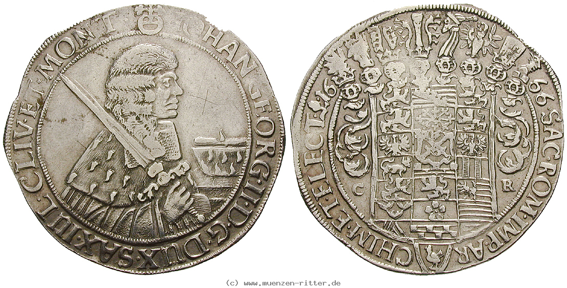 Klicken Sie auf das Bild um es auf Ihrem Rechner zu speichern sachsen-johann-georg-ii-reichstaler/18993.jpg