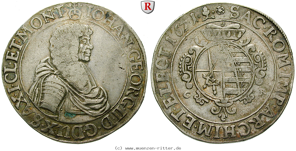 Klicken Sie auf das Bild um es auf Ihrem Rechner zu speichern sachsen-johann-georg-ii-reichstaler/31542.jpg