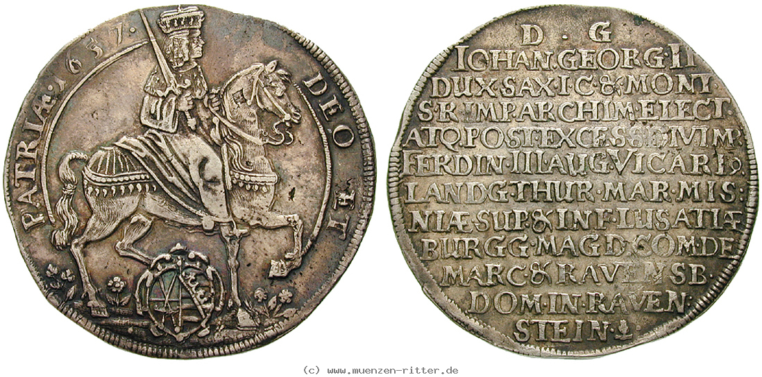 Klicken Sie auf das Bild um es auf Ihrem Rechner zu speichern sachsen-johann-georg-ii-taler/12865.jpg