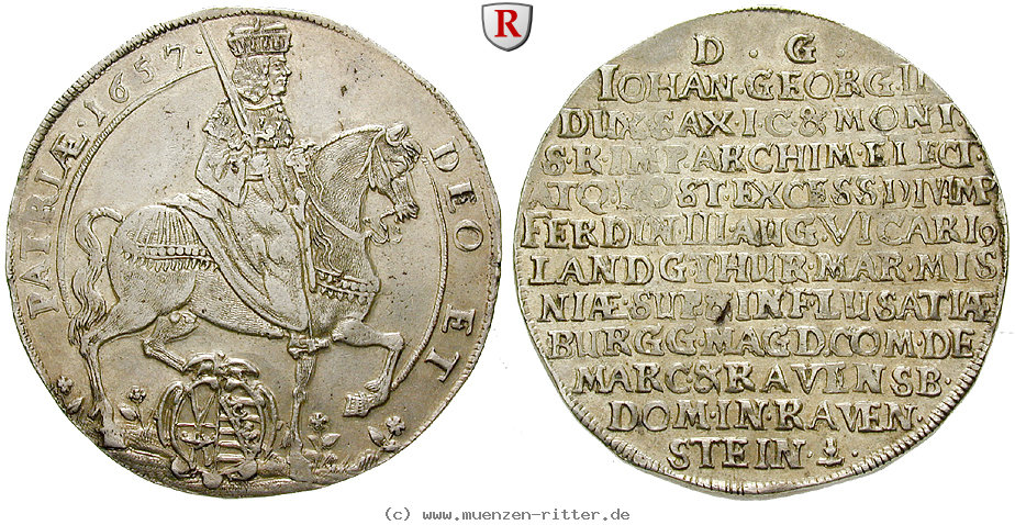 Klicken Sie auf das Bild um es auf Ihrem Rechner zu speichern sachsen-johann-georg-ii-taler/50578.jpg
