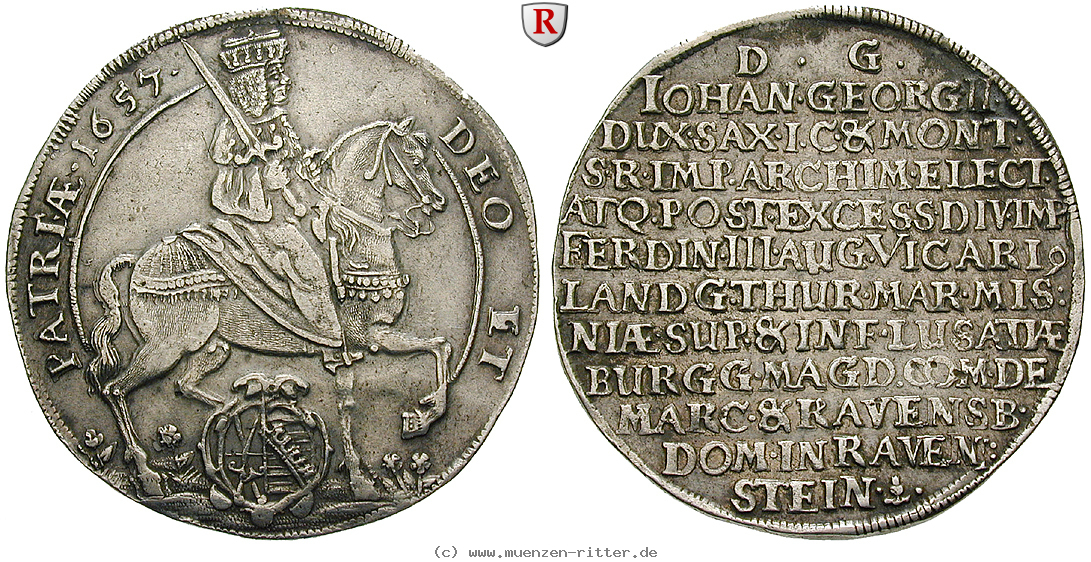 Klicken Sie auf das Bild um es auf Ihrem Rechner zu speichern sachsen-johann-georg-ii-taler/72944.jpg
