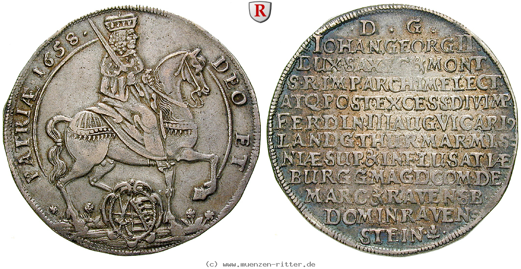 Klicken Sie auf das Bild um es auf Ihrem Rechner zu speichern sachsen-johann-georg-ii-taler/81414.jpg