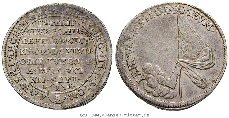 Klicken Sie auf das Bild um es auf Ihrem Rechner zu speichern sachsen-johann-georg-iii-1-3-taler/15804.jpg