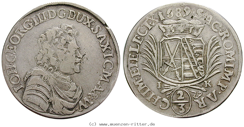 Klicken Sie auf das Bild um es auf Ihrem Rechner zu speichern sachsen-johann-georg-iii-2-3-taler/15647.jpg