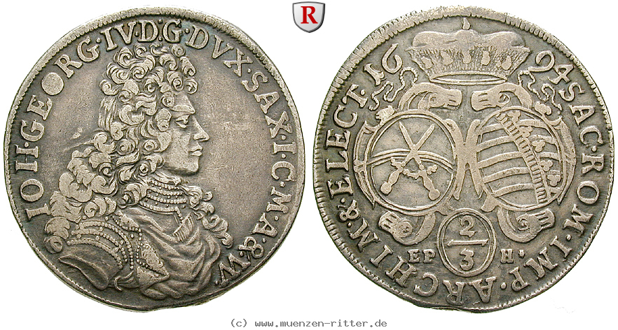 Klicken Sie auf das Bild um es auf Ihrem Rechner zu speichern sachsen-johann-georg-iv-2-3-taler/53726.jpg