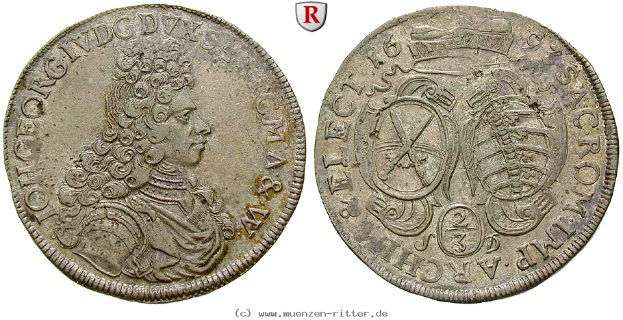 Klicken Sie auf das Bild um es auf Ihrem Rechner zu speichern sachsen-johann-georg-iv-2-3-taler/75578.jpg