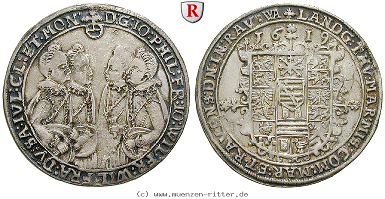 sachsen-johann-philipp-und-seine-brueder-1-4-taler/76176.jpg