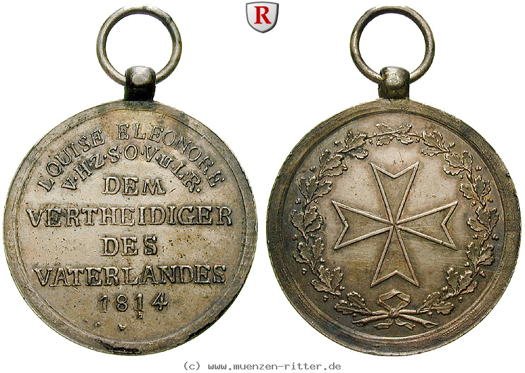 Klicken Sie auf das Bild um es auf Ihrem Rechner zu speichern sachsen-louise-eleonore-von-hohenlohe-langenburg-als-vormund-silbermedaille/58104.jpg