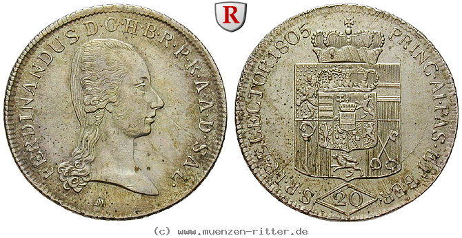 salzburg-bistum-erzherzog-ferdinand-von-oesterreich-20-kreuzer/100868.jpg
