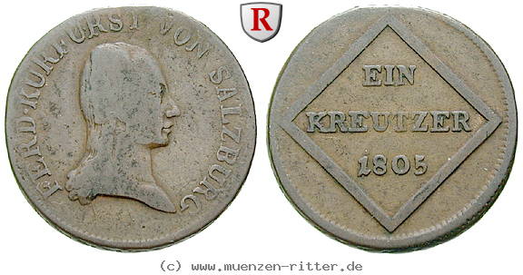 salzburg-bistum-erzherzog-ferdinand-von-oesterreich-kreuzer/54632.jpg