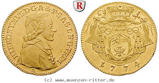 Klicken Sie auf das Bild um es auf Ihrem Rechner zu speichern salzburg-bistum-hieronymus-von-colloredo-dukat/46193.jpg