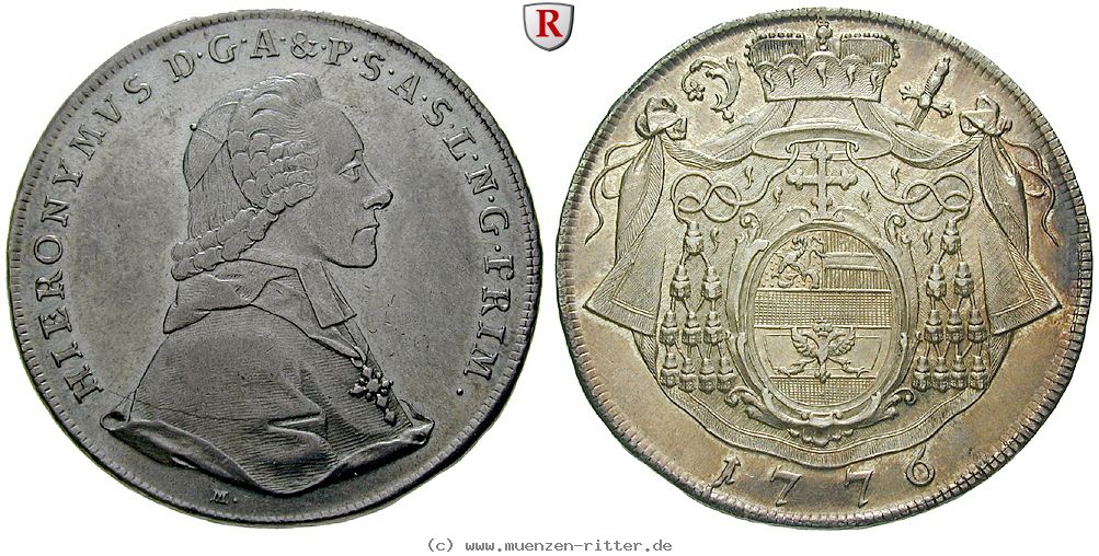 Klicken Sie auf das Bild um es auf Ihrem Rechner zu speichern salzburg-bistum-hieronymus-von-colloredo-reichstaler/77798.jpg