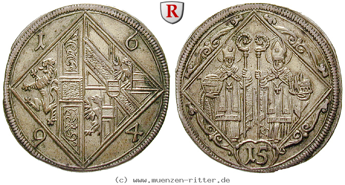 Klicken Sie auf das Bild um es auf Ihrem Rechner zu speichern salzburg-bistum-johann-ernst-von-thun-und-hohenstein-15-kreuzer/25334.jpg