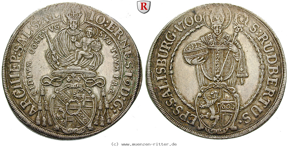Klicken Sie auf das Bild um es auf Ihrem Rechner zu speichern salzburg-bistum-johann-ernst-von-thun-und-hohenstein-taler/60512.jpg