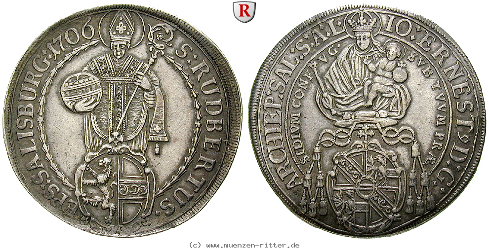 Klicken Sie auf das Bild um es auf Ihrem Rechner zu speichern salzburg-bistum-johann-ernst-von-thun-und-hohenstein-taler/83413.jpg